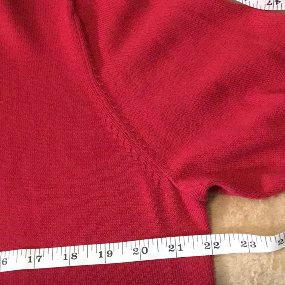 Casual Corner Red Cardigan Twin Sweater Set - Picture 9 of 11